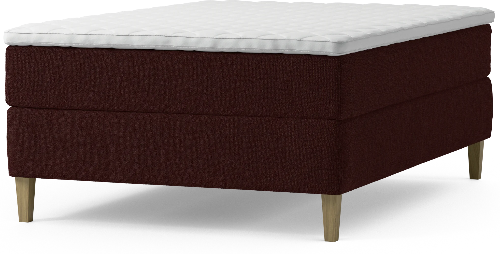 Delux Dream Kontinentalsäng, enkelsäng 140 cm med bäddmadrass och sängben bjaLx