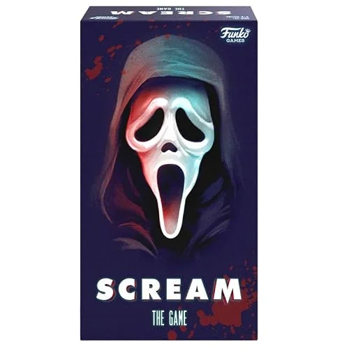 FUNKO Games Scream The Game Kooperativt brädspel för barn från 13 år Cooperez att vinna mot Ghost Face® Uppslukande upplevelse med app 20 min 3 till 8 spelare 8720077326002