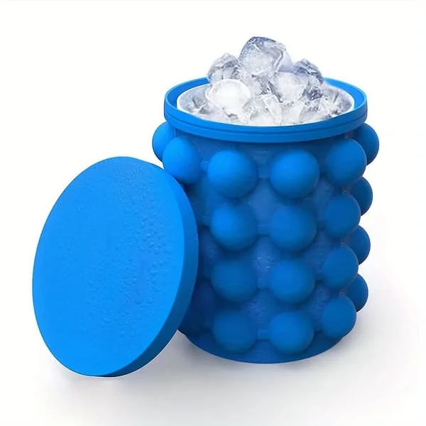 1 st, 2-i-1 Silikon Ishink och Isform – Perfekt för Barer, Klubbar, Restauranger och Hembruk – Hållbar och Lätt att Rengöra – Essentiellt Drinkware a ZYTU-077679