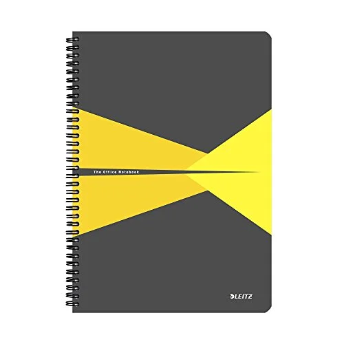 L:Notebook Office PP A4 ruled yellow 4002432112425