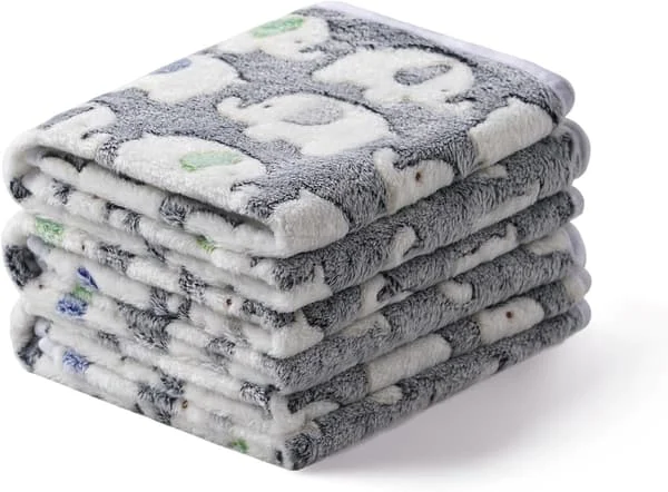 1-pack med 3 filtar, supermjuk fluffig premium söt elefantmönstrad husdjursfilt flanellpläd för hundvalp katt mörkgrå stor (104 x 78 cm) mörkgrå OJY5-B0221_11 1-pack med 3 filtar, supermjuk fluffig premium söt elefantmönstrad husdjursfilt flanellpläd för hundvalp katt mörkgrå stor (104 x 78 cm) mörkgrå OJY5-B0221_11