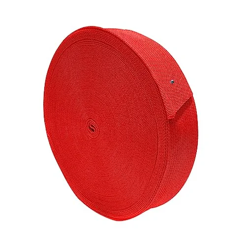 25 Meter Ryggsäcksrem, Rem, Bälten, Bilfäste, Bagagerem, Resväskrem, Hantverk, (38mm, 148) 8433578091651