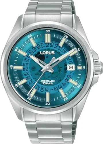 Lorus automatisk klocka RU405AX9, silver, Armband 4894138360930