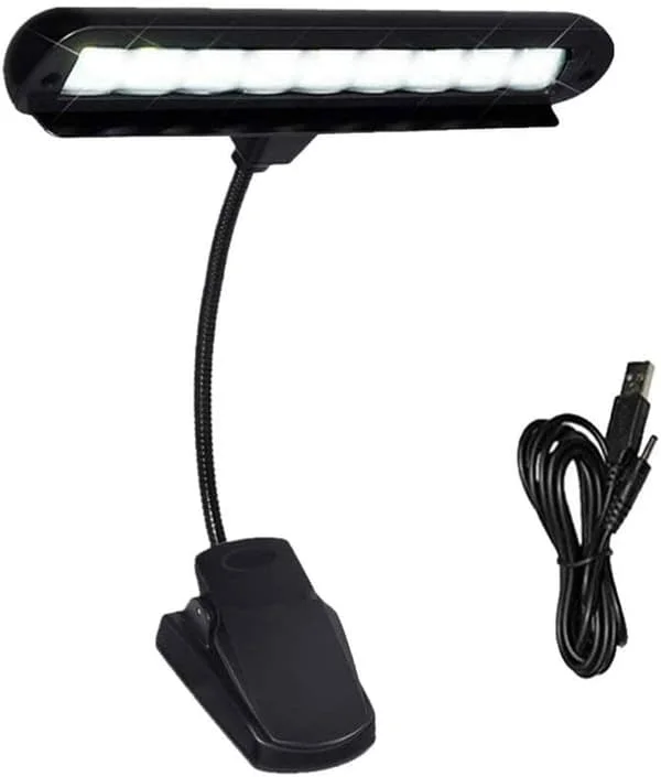 1 musikstativljus helt justerbar klämma 9 LED orkester på Z-FD-BT-DZ-6297 1 musikstativljus helt justerbar klämma 9 LED orkester på Z-FD-BT-DZ-6297