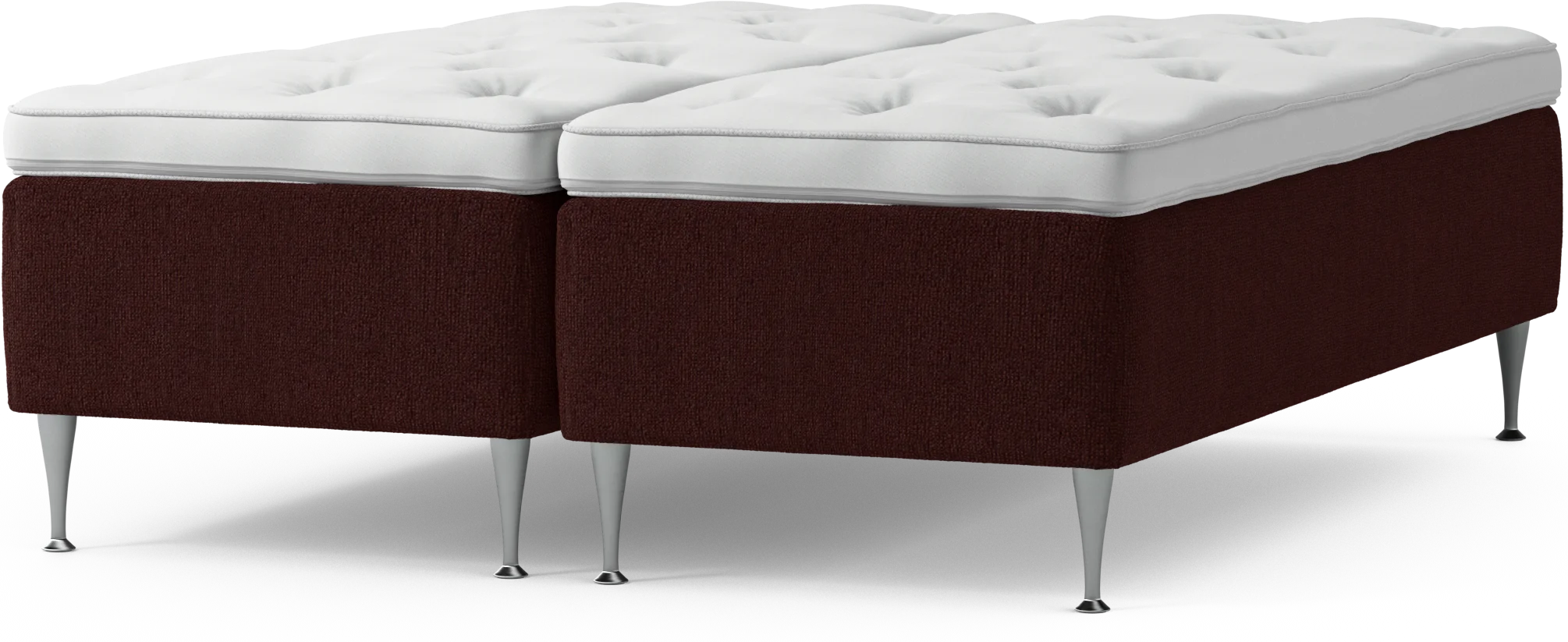 Delux Dream Ramsäng, dubbelsäng med bäddmadrass och sängben lAnBc