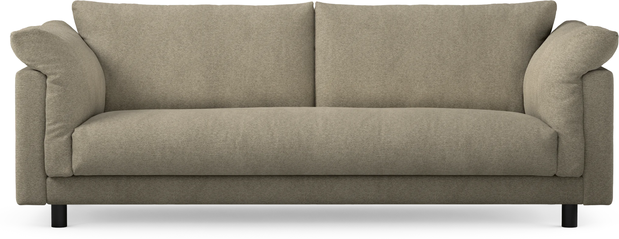 Cherrie 3-sits soffa, hel dyna, fast klädsel t2qXT