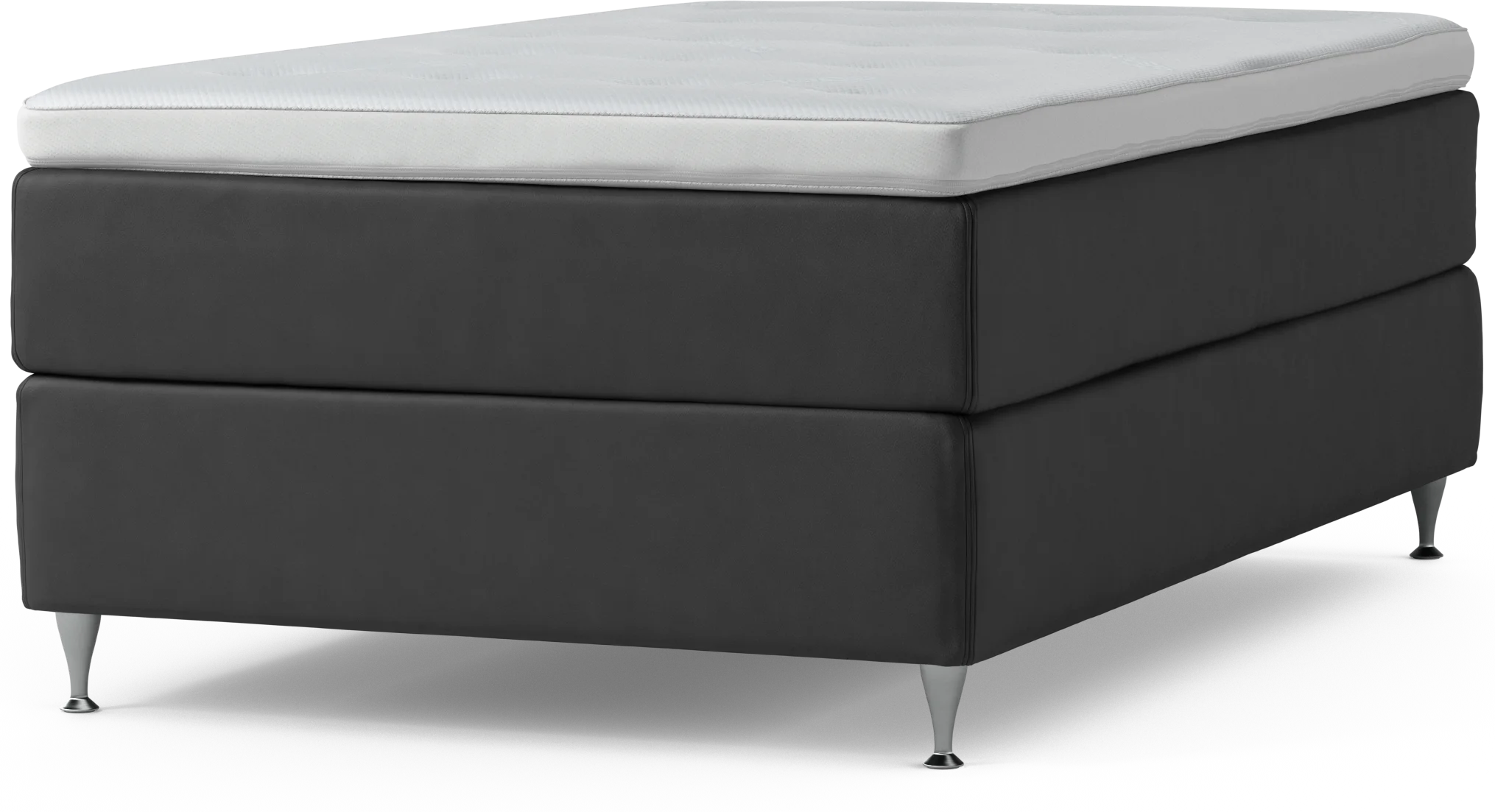 Delux Dream Kontinentalsäng, enkelsäng 120 cm med bäddmadrass och sängben jwhpN