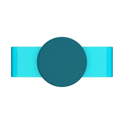 PopSockets: PopGrip Slide Icke Självhäftande Telefongrepp & Stativ med en Bytbar Topp för iPhone XXX Silikonväska 11 Pro Turbo Ice 842978174587
