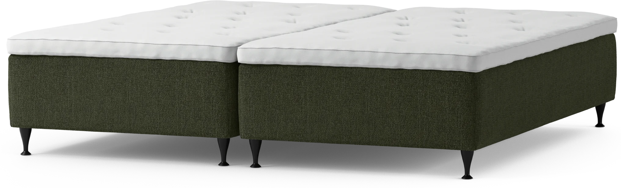 Delux Dream Ramsäng, dubbelsäng med bäddmadrass och sängben LZ2hu