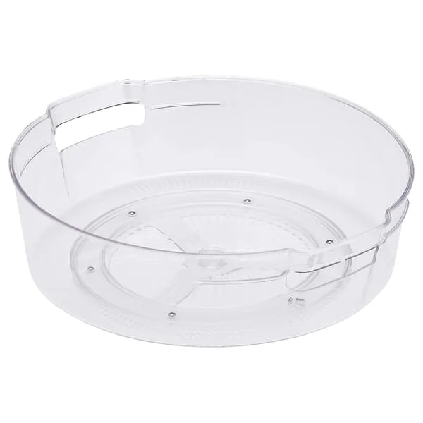 1 Pack Turntable Organizer, Non-slip Rotating Storage Container With Handle, Plastic Spice Rack Organizer For Kitchen Cabinet Refrigerator (11.54 Inch xzh-dz194375 1 Pack Turntable Organizer, Non-slip Rotating Storage Container With Handle, Plastic Spice Rack Organizer For Kitchen Cabinet Refrigerator (11.54 Inch xzh-dz194375