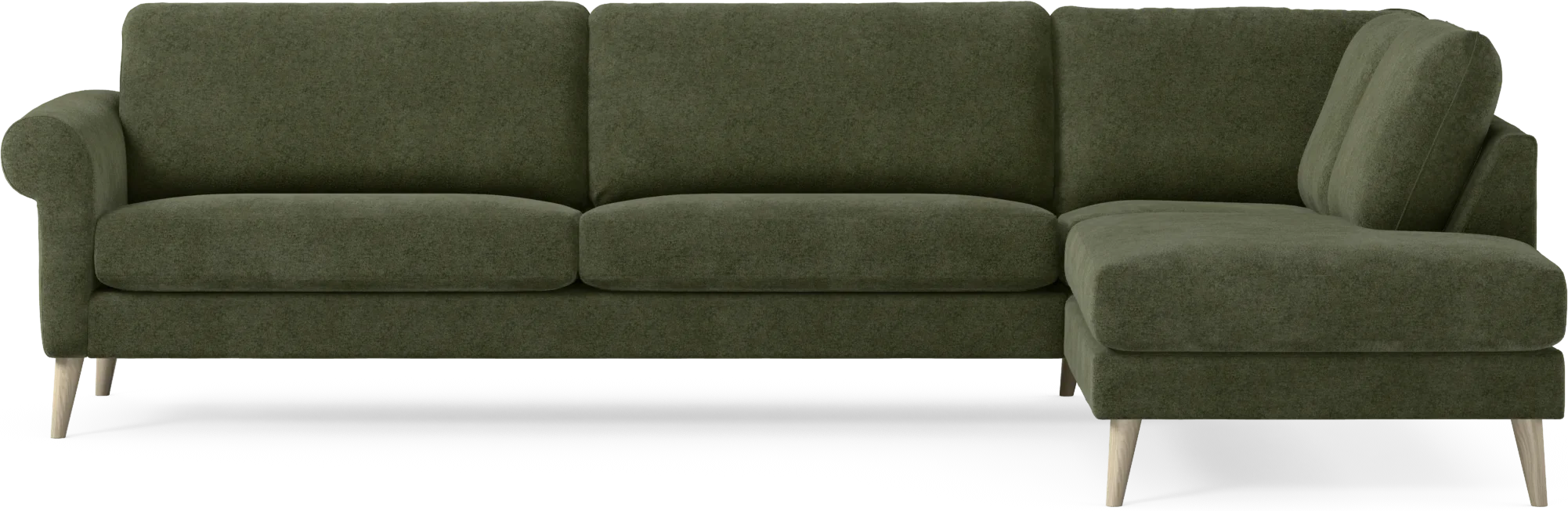 Bridge 4-sits soffa med divan höger Wx17C