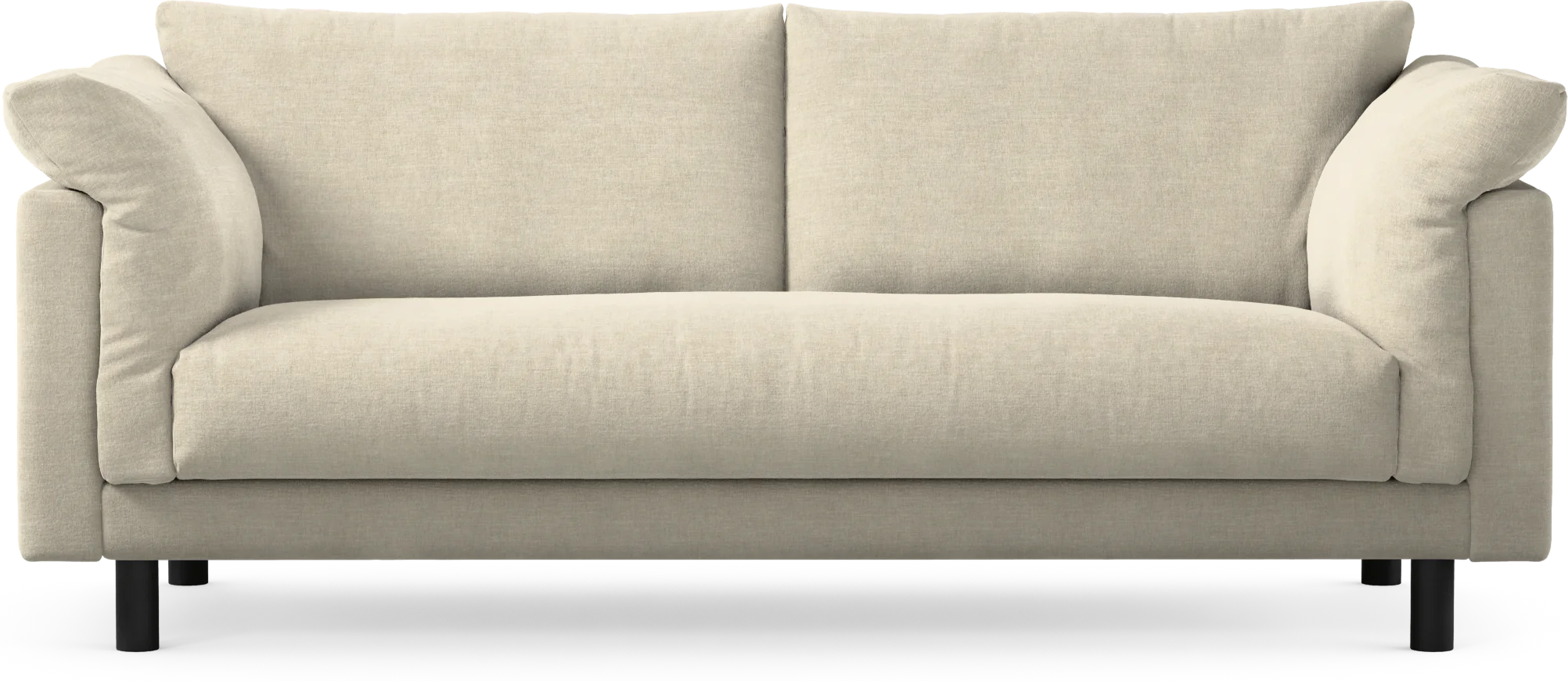 Cherrie 2,5-sits soffa, hel dyna, fast klädsel AHOBT