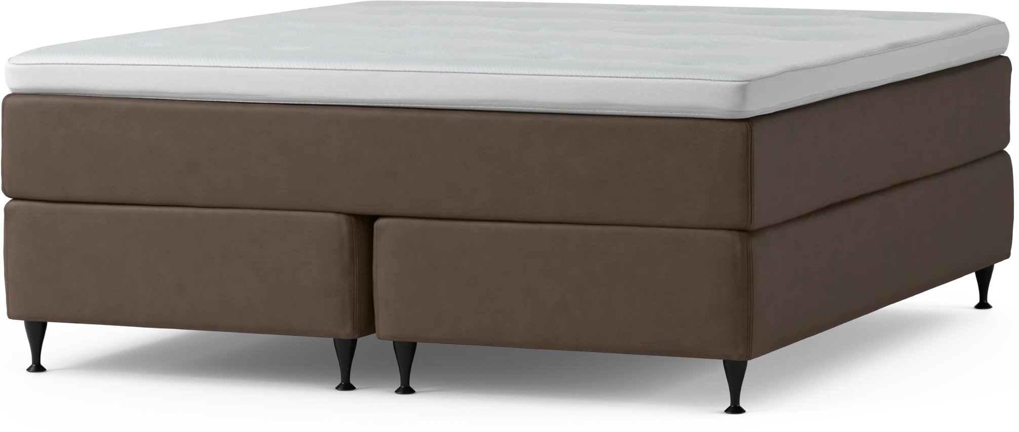 Delux Exclusive Kontinentalsäng, dubbelsäng med bäddmadrass och sängben jg1Jv