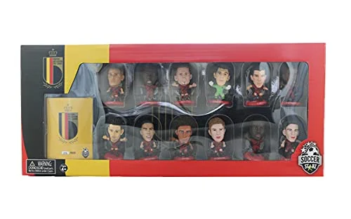 SoccerStarz Belgien lagpaket 12 siffror (2020 version) 5056122507441