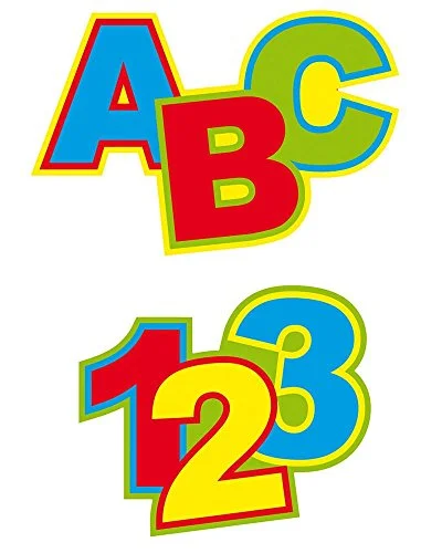 Folat Barnfest ABC Table confetti XL 8714572613392