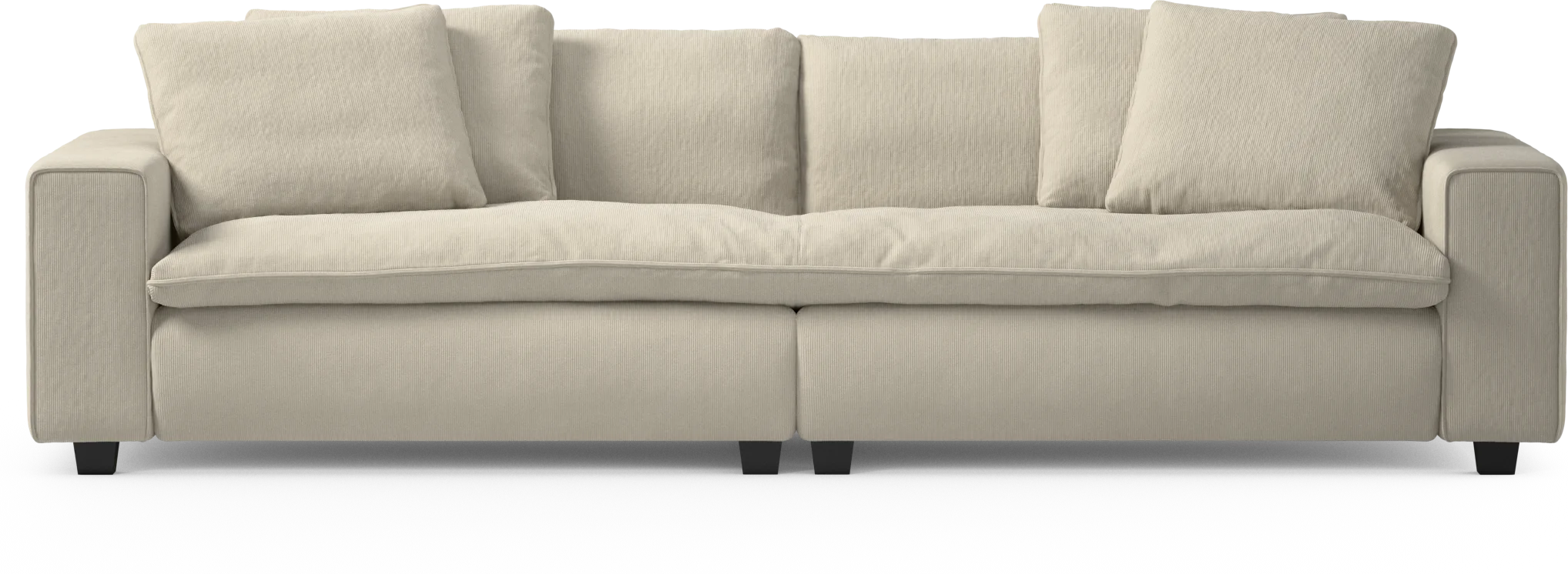 Bellora 4-sits soffa, hel dyna Jhqyz