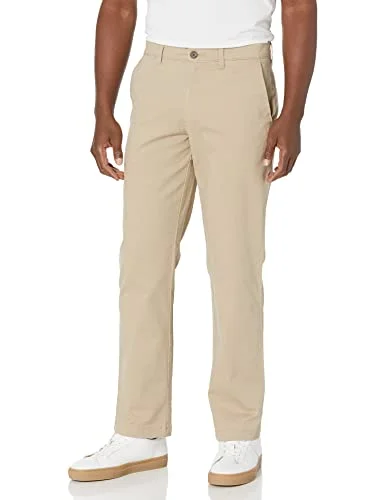 Amazon Essentials herr rak passform vardaglig stretch chinos byxa, kaki brun, 33 B x 34 L 191770601488
