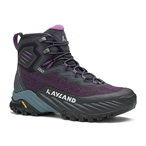 Kayland Duke Mid W's GTX, vandringsskor unisex vuxen, Svart violett, 38.5 EU 8026473476120