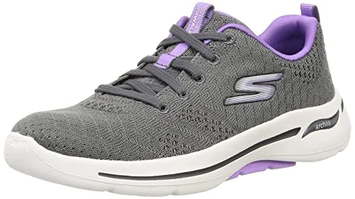 Skechers Go Walk Arch Fit Unify dam Sneaker, Grått, 34.5 EU 194880809836