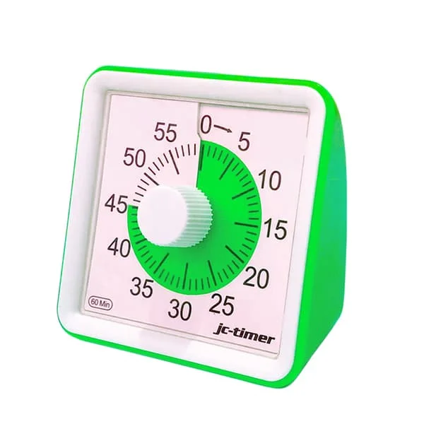 1 st 60 minuter Visual Analog Timer Countdown Clock Time Management för barn Vuxna Green M-191401.02-A13808-R63625 1 st 60 minuter Visual Analog Timer Countdown Clock Time Management för barn Vuxna Green M-191401.02-A13808-R63625
