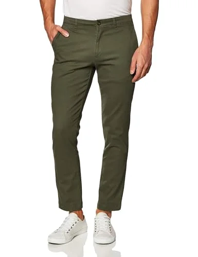 Amazon Essentials herr klassisk passform vardaglig stretch chinos byxa, oliv, 33 B x 34 L 191770594445