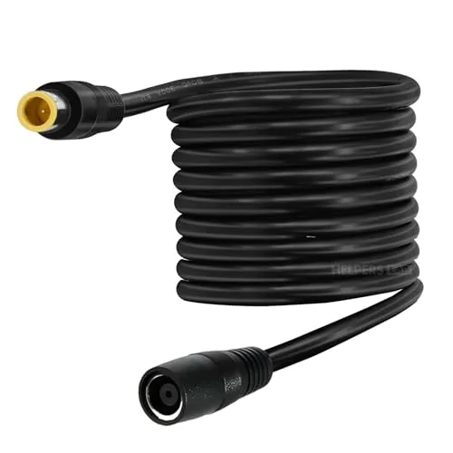3,0 m förlängningskabel hona till hane adapter anslutningskabel 8 mm 7909 DC strömkontakt för jackery solar 60 W 100 generator bärbar kraftstation 240 300 500 E500 160 E160 E240 och solpanel 782846919332