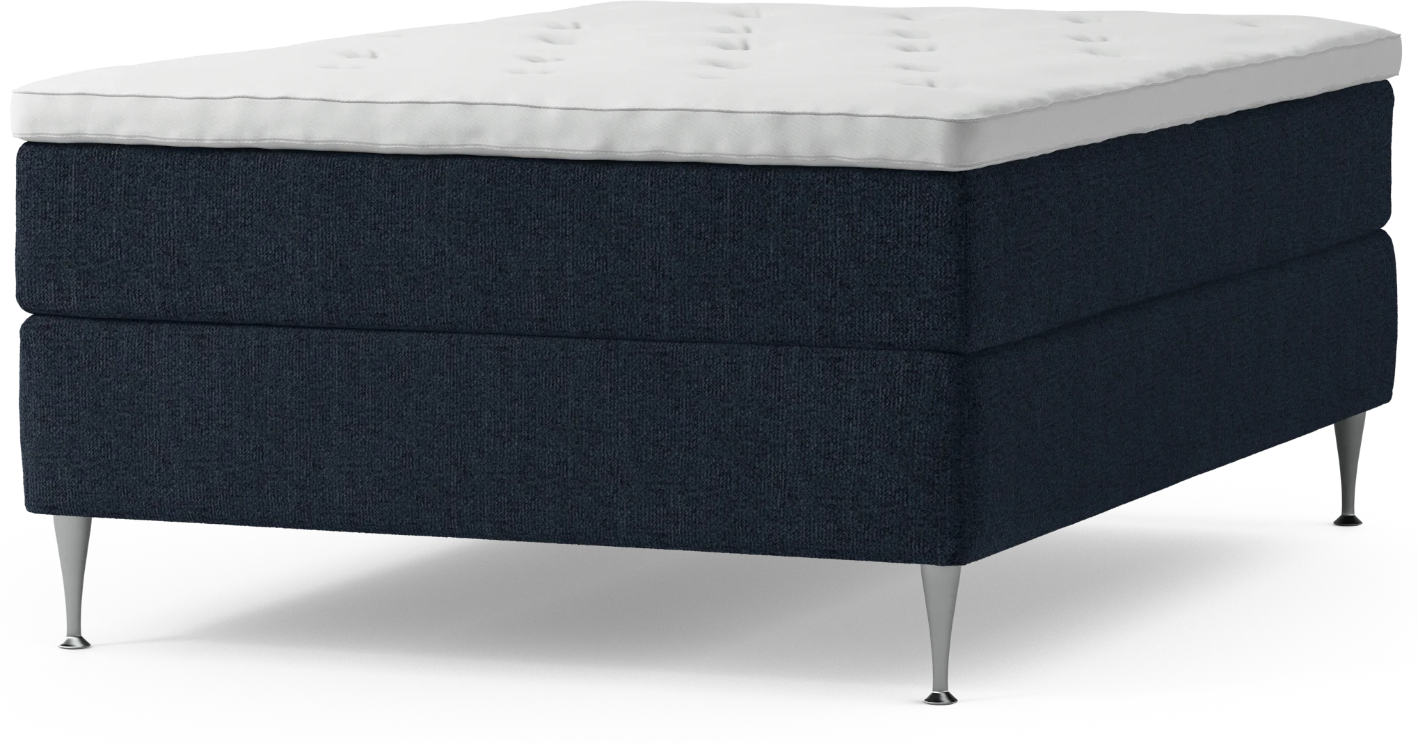 Delux Dream Kontinentalsäng, enkelsäng 140 cm med bäddmadrass och sängben m95hX