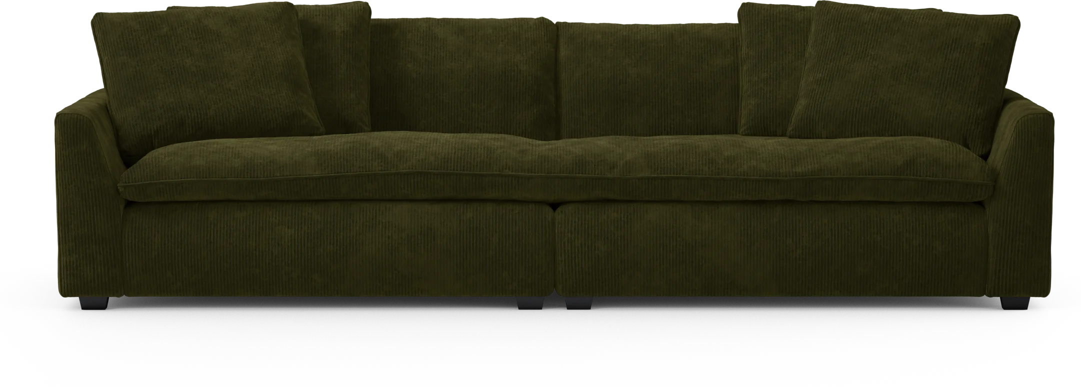 Bellora 4-sits soffa, hel dyna OQGdD