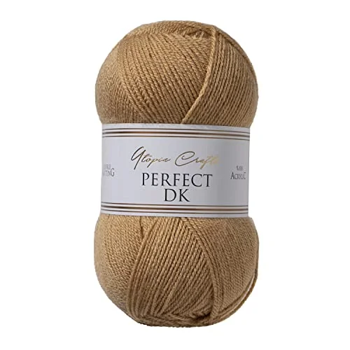 Utopia Crafts DK Double Knitting Yarn 100g (Biscotti) 5060967560530