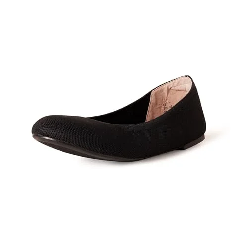 Amazon Essentials sticka platt balettskor, svart, 39 EU large 840809157525