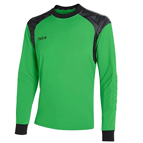 Mitre mäns vaktmålvakt fotboll match dag tröja, lime/svart, stor 5037823941789