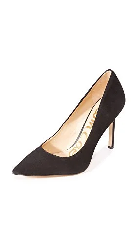 Sam Edelman Hazel pumps, dam, Svart mocka, 41 EU 727681055821