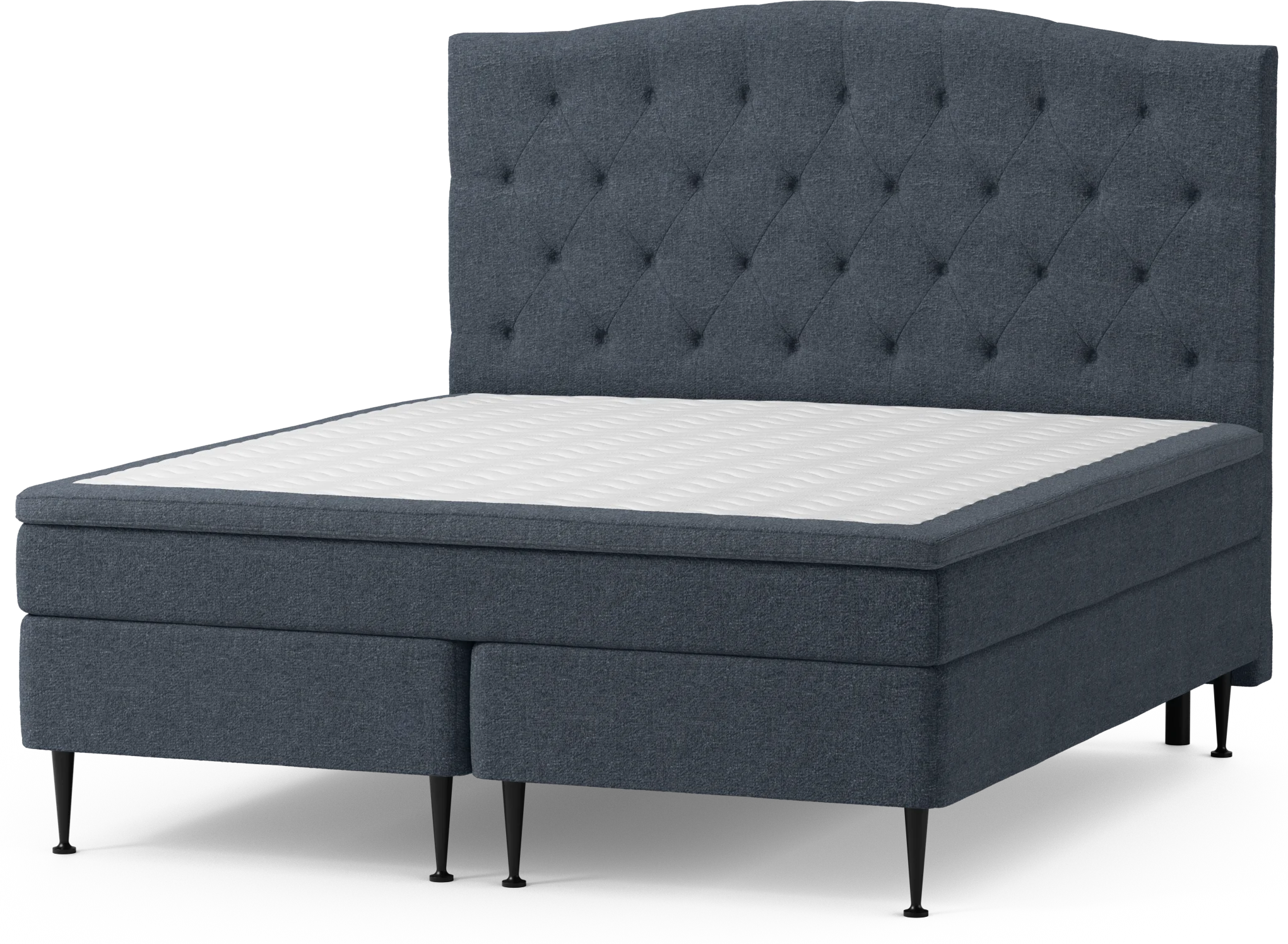Asperö Comfort Kontinentalsäng, dubbelsäng med bäddmadrass Comfort och sängben OzZrh
