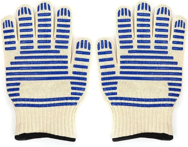 1 Pair Microwave Oven Gloves Fireproof Heat Resistant Safety Gloves HY-GD-073106688