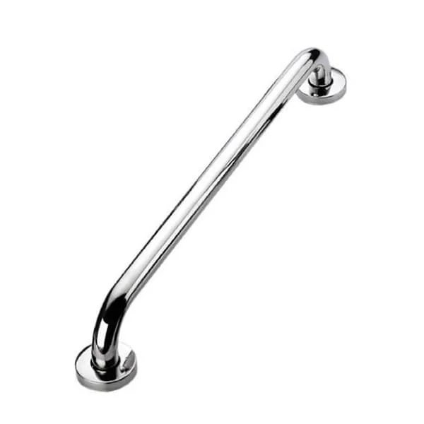 1 Set Duschhandtag Utrymmesbesparande Stark Lastbärande Halkfri Rostfri Bra Grepp Handdukshängare Rostfritt Stål Funktionshindrade Äldre Senior Assist Toalett Silver 50cm Fy02-D-WJQ05793