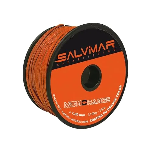 Salvimar Mono, Unisex Vuxen, Orange, Diameter 1,80 mm x 50 m 8056138181755