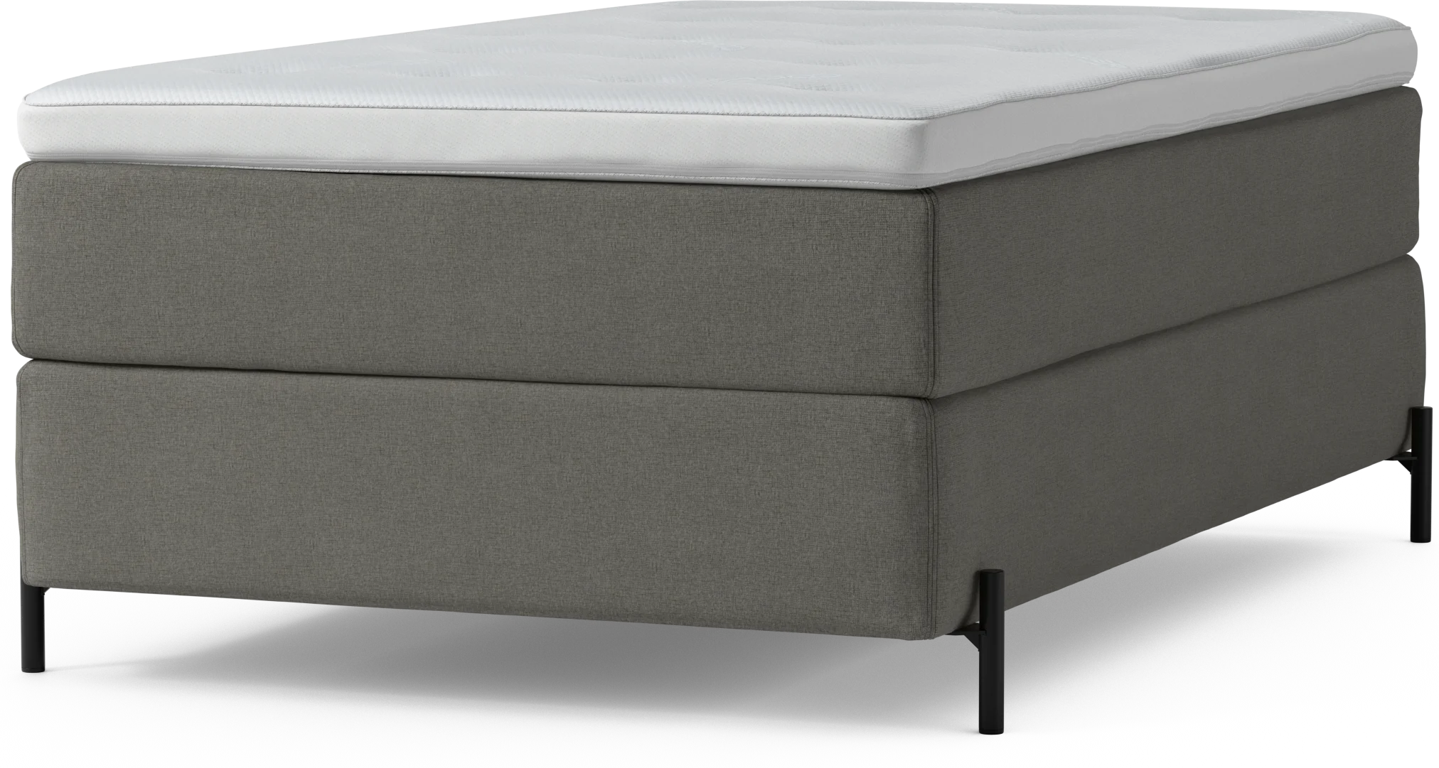 Delux Dream Kontinentalsäng, enkelsäng 120 cm med bäddmadrass och sängben 7jYeq