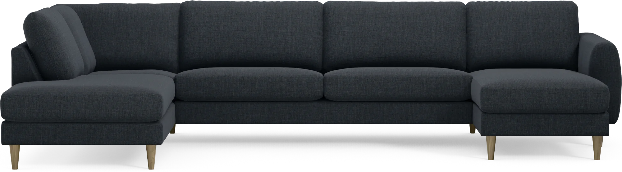 Bridge 3-sits soffa med divan vänster och schäslong höger 4Bokb