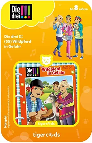 Tigerbox 4174 tigerkort/TREI följden 55: Vild häst i fara 4260535482276
