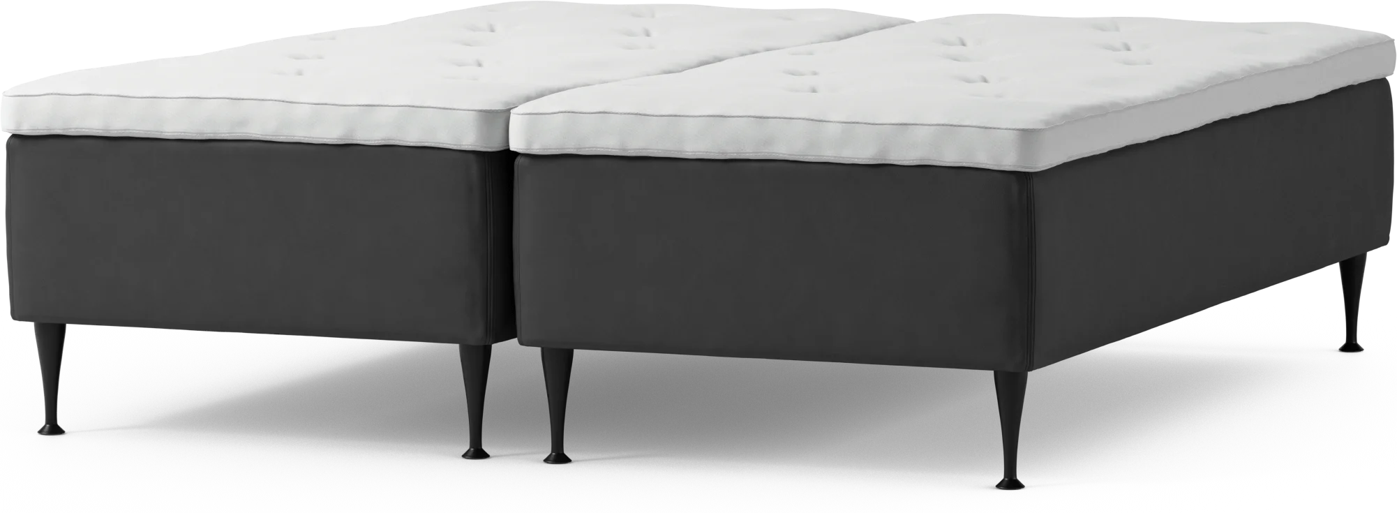 Delux Dream Ramsäng, dubbelsäng med bäddmadrass och sängben JH2DP
