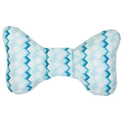 Naforye nackkudde för barn och vuxna bil barnvagn Blue Building Blocks, 170 g 4716777190108