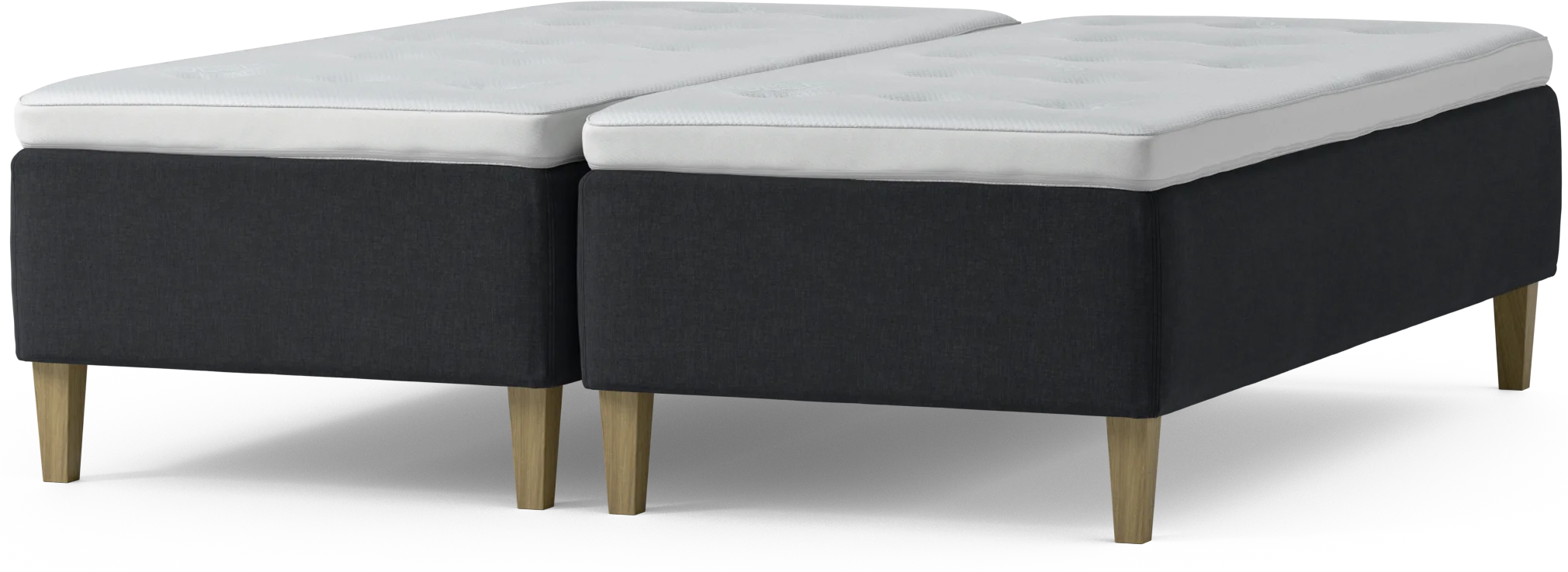 Delux Dream Ramsäng, dubbelsäng med bäddmadrass och sängben DR9G7