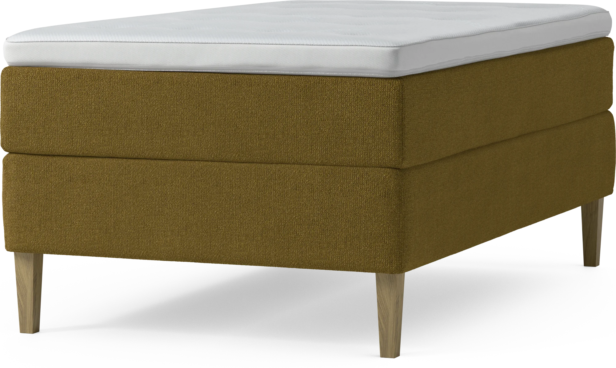 Delux Dream Kontinentalsäng, enkelsäng 120 cm med bäddmadrass och sängben bC4By
