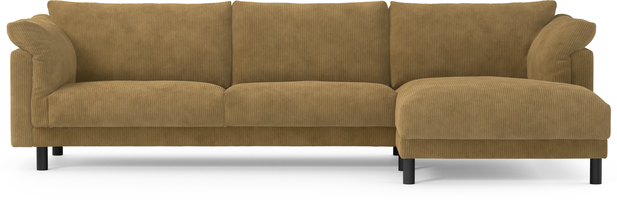Cherrie 3-sits soffa med schäslong höger, fast klädsel 45Nx4