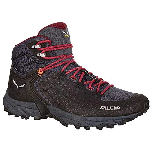 Salewa WS Alpenrose 2 Mid Gore TEX trekking och vandringskängor, Asphalt/Tawny Port, 43 EU 4053866202046