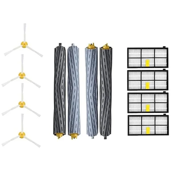 1 set HEPA-filter och borstar för robotdammsugare av serie 800 900 860 870 880 890 960 980 990 02FGMA15090YX 1 set HEPA-filter och borstar för robotdammsugare av serie 800 900 860 870 880 890 960 980 990 02FGMA15090YX