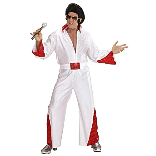 ”KING OF ROCK’N’ROLL” (jumpsuit med sequin trimmingar, belt) (XL) 8003558316106 ”KING OF ROCK’N’ROLL” (jumpsuit med sequin trimmingar, belt) (XL) 8003558316106