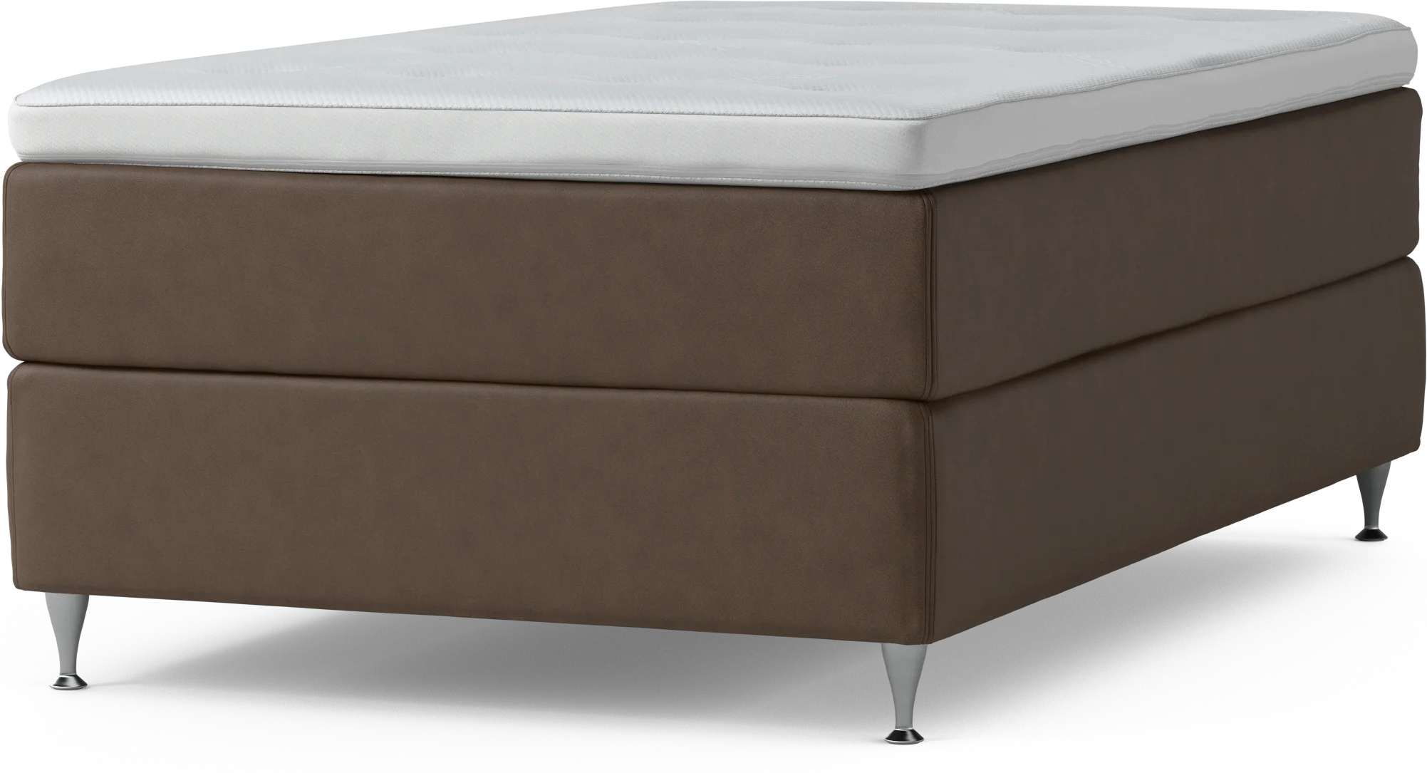 Delux Dream Kontinentalsäng, enkelsäng 120 cm med bäddmadrass och sängben wSdsn
