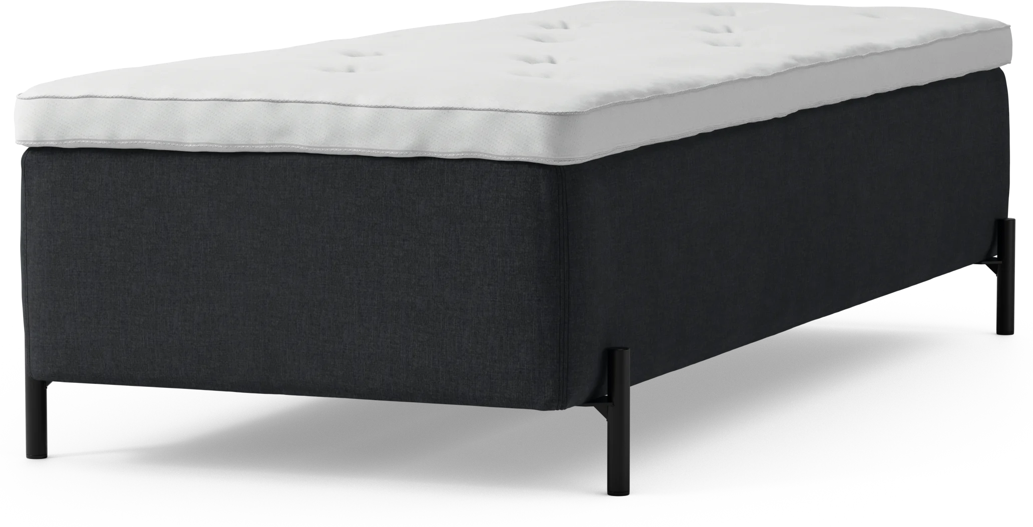 Delux Dream Ramsäng, enkelsäng med bäddmadrass och sängben nkf7O