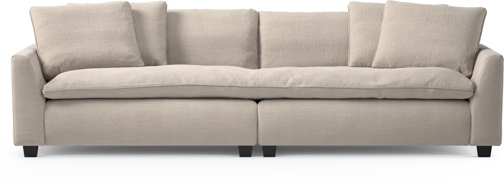Bellora 4-sits soffa, hel dyna KLwnM